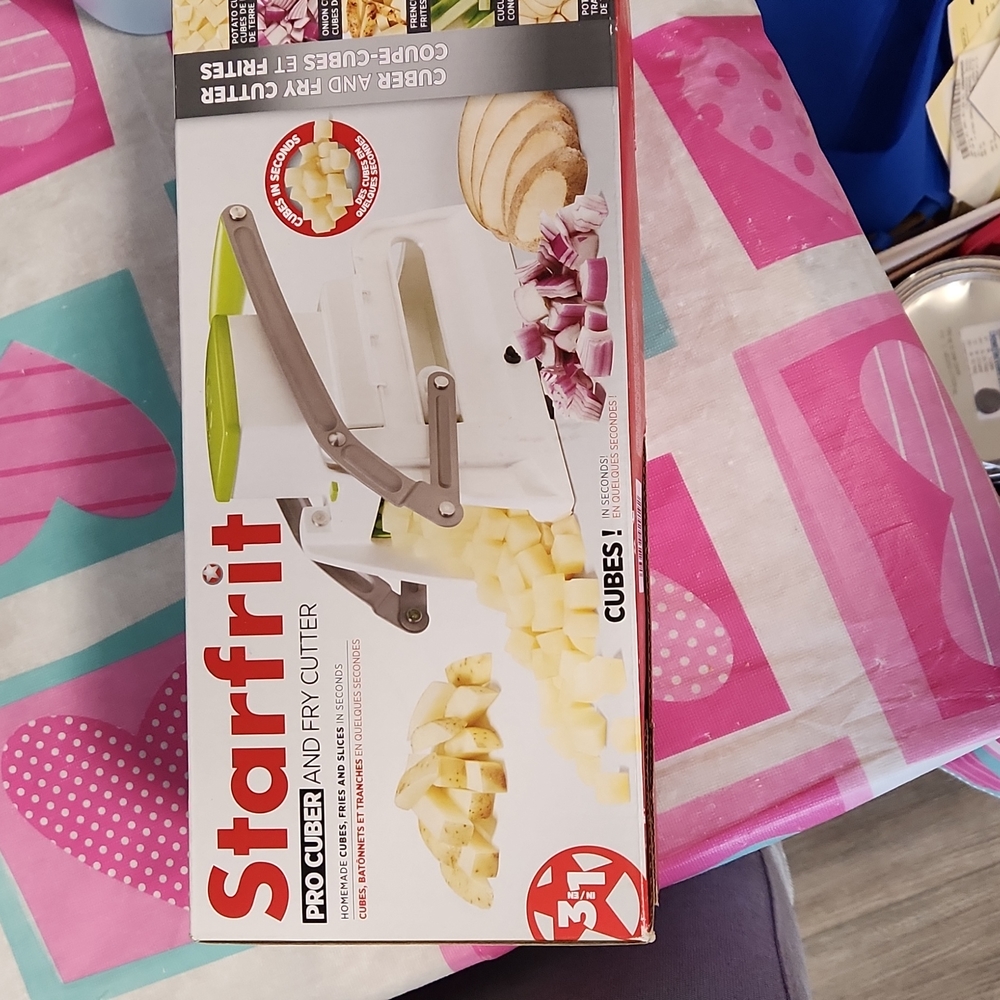 Starfrit pro cuber & fry cutter